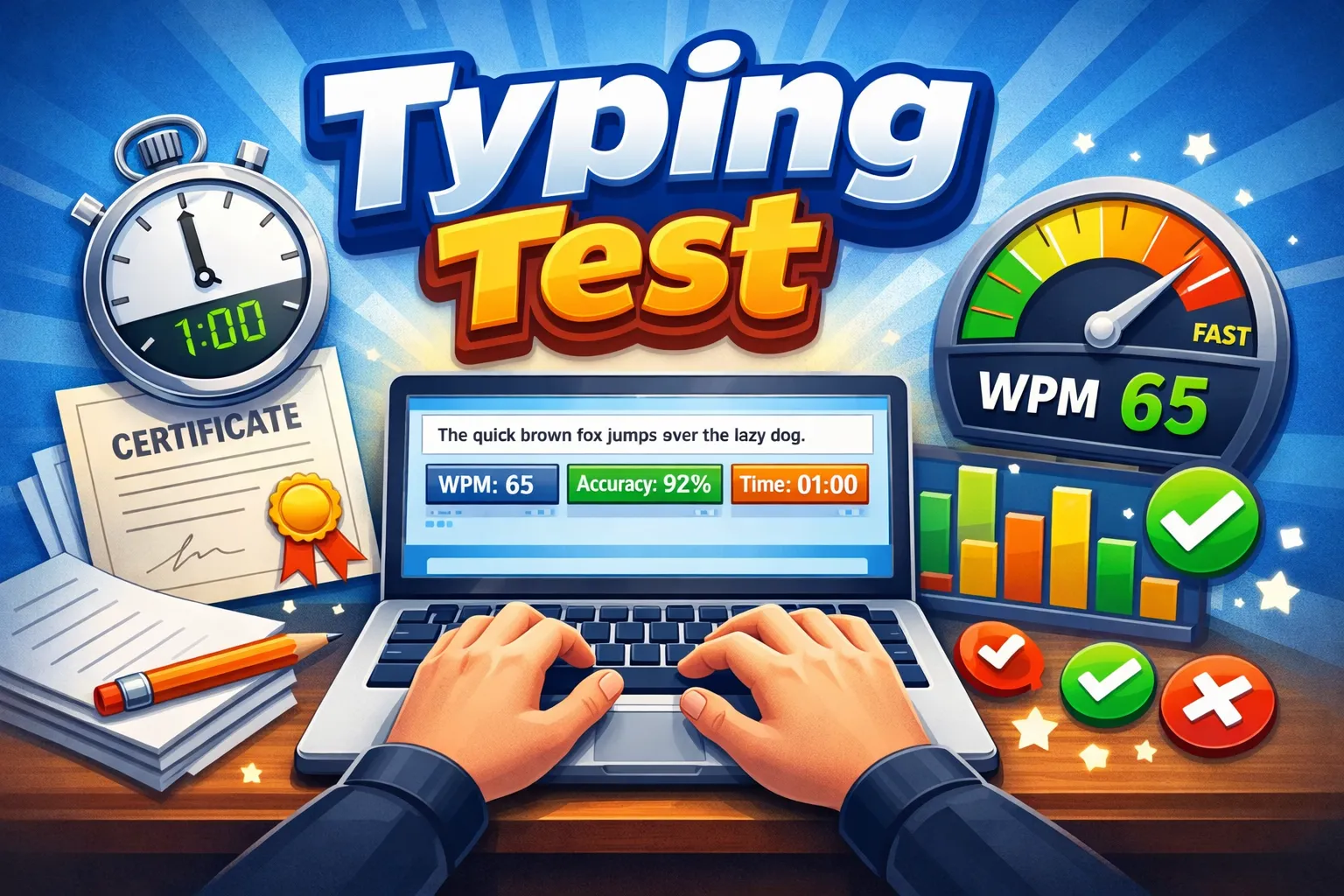 online typing course practice